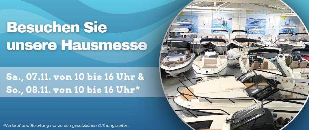 Hausmesse am 07. & 08. November 2026